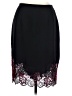 Kay Unger 100% Polyester Black Formal Skirt Size 10 - photo 1