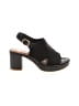 Sofft 100% Leather Black Sandals Size 7 1/2 - photo 1
