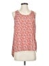 Halogen 100% Polyester Orange Sleeveless Blouse Size XS - photo 1