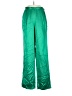 Carlisle 100% Silk Color Block Green Silk Pants Size 10 - photo 1