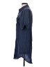Equipment 100% Rayon Blue 3/4 Sleeve Button-Down Shirt Size XS - photo 5