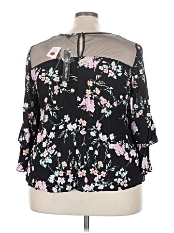 Unique Spectrum 3/4 Sleeve Blouse (view 2)