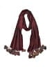 Unbranded Burgundy Scarf One size - photo 1