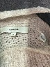 Vince. Metallic Silver Turtleneck Sweater Size S - photo 7