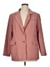 Nasty Gal Inc. 100% Polyester Pink Blazer Size 14 - photo 1