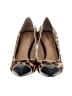 Antonio Melani 100% Leather Animal Print Brown Heels Size 8 - photo 2