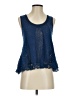 Meadow Rue Solid Blue Tank Top Size XS - photo 1