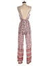 Maaji 100% Viscose Paisley Red Orange Jumpsuit Size M - photo 2