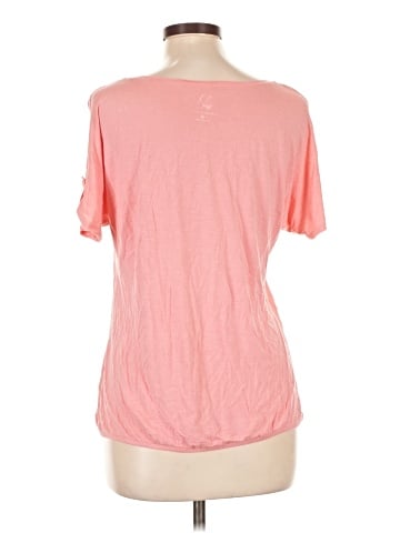 New York & Company Short Sleeve T-Shirt (view 2)