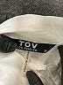 TOV 100% Cotton White Long Sleeve Blouse Size EU 38 / US 8 - photo 7