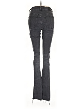 Madewell Taller 9" Mid-Rise Skinny Jeans in Black Sea (view 2)