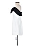 Self-Portrait 100% Polyester White Cocktail Dress Size 2 - photo 5