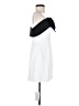 Self-Portrait 100% Polyester White Cocktail Dress Size 2 - photo 4