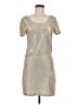 Free People 100% Polyester Metallic Silver Cocktail Dress Size M - photo 1
