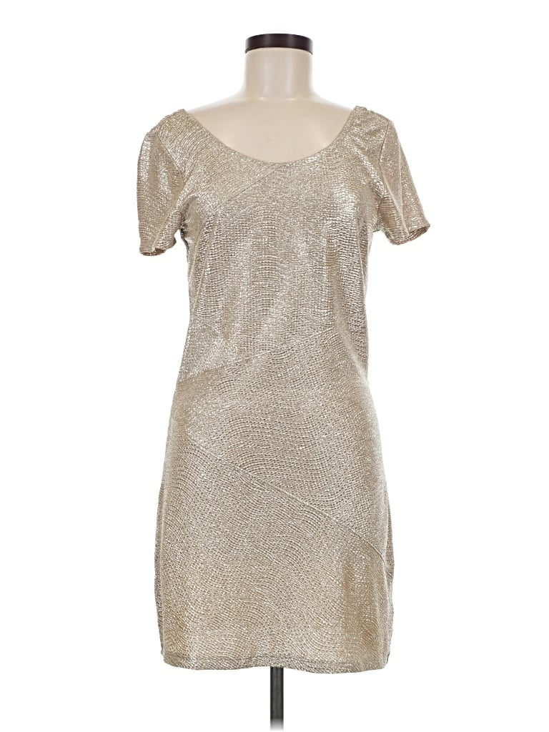 Pre-owned Free People Cocktail Dress In Silver