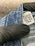 Chico's Chevron-herringbone Blue Jeans Size Sm (0.5) - photo 5