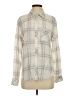 Rails Plaid Ivory Long Sleeve Button-Down Shirt Size S - photo 1