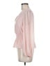 Leith 100% Polyester Pink Long Sleeve Blouse Size M - photo 5