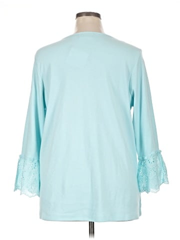 Quacker Factory 3/4 Sleeve T-Shirt (view 2)