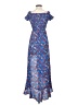 Crystal Doll Paisley Blue Casual Dress Size S - photo 2