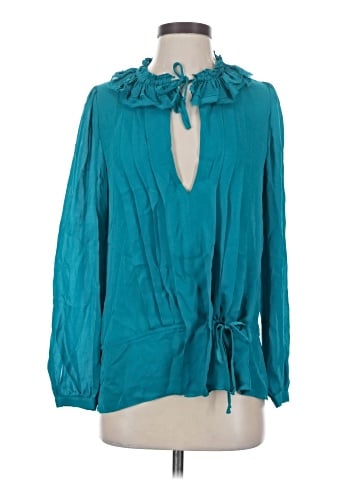 BCBGMAXAZRIA Long Sleeve Blouse (view 1)