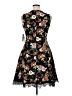 Donna Ricco Floral Black Cocktail Dress Size 14 - photo 2