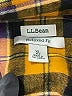 L.L.Bean 100% Cotton Plaid Purple Long Sleeve Button-Down Shirt Size XL - photo 7