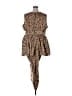 grass-fields Animal Print Brown Casual Dress Size 22 - photo 2