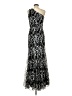David Meister 100% Polyester Silver Cocktail Dress Size 8 - photo 2