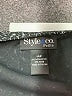 Style&Co 100% Polyester Paisley Black Casual Skirt Size 14 Petite - photo 4