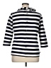 Talbots Outlet Stripes Ivory 3/4 Sleeve Top Size XL - photo 2