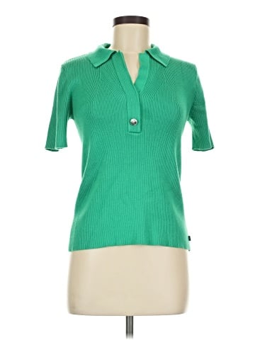 Karl Lagerfeld Paris Short Sleeve Top (view 1)