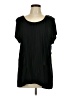 Simply Vera Vera Wang 100% Rayon Black Short Sleeve T-Shirt Size L - photo 1