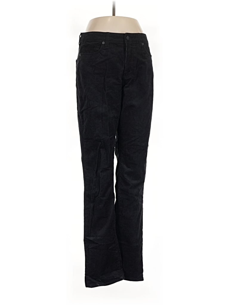 Pre-owned Lands' End Casual Pants In Black