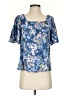 Gap Blue Short Sleeve Blouse Size S - photo 1