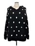 BLOOMCHIC 100% Acrylic Polka Dots Black Pullover Sweater Size 30 - photo 1