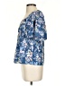 Gap Blue Short Sleeve Blouse Size S - photo 5