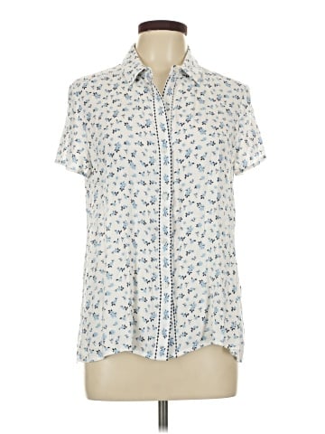 Max Studio Short Sleeve Blouse (view 1)