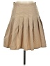 Unbranded Solid Tan Casual Skirt Size 27 waist - photo 1