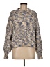 Fashion Nova 100% Acrylic Animal Print Tan Pullover Sweater Size M - photo 1