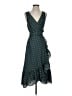 Tory Burch Argyle Teal Cocktail Dress Size 4 - photo 1