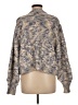 Fashion Nova 100% Acrylic Animal Print Tan Pullover Sweater Size M - photo 2