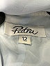 Patra 100% Polyester Solid Blue Short Sleeve Blouse Size 12 - photo 7