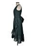 Tory Burch Argyle Teal Cocktail Dress Size 4 - photo 5