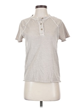 Madewell Garment-Dyed Raglan Henley Tee (view 1)