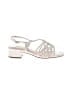Easy Street Ivory White Sandals Size 7 1/2 - photo 1