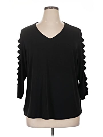 Susan Graver 3/4 Sleeve T-Shirt (view 1)