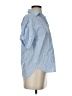 J.Crew 100% Cotton Blue Short Sleeve Blouse Size 0 - photo 4