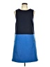 Merona Color Block Blue Casual Dress Size M - photo 1
