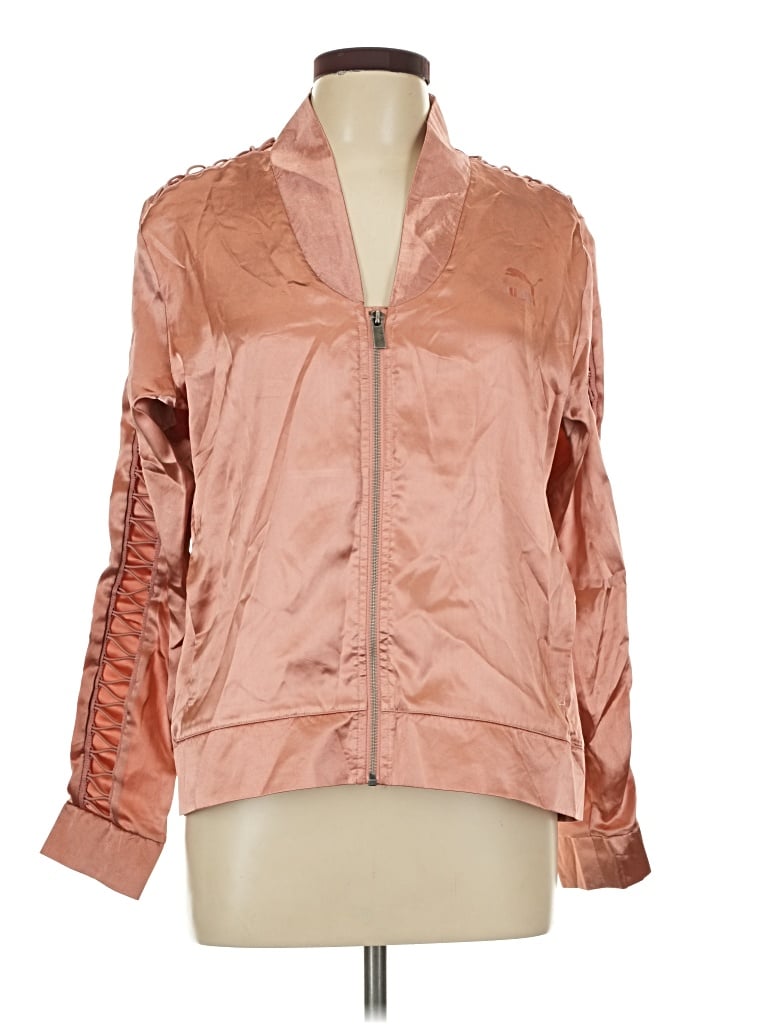 Pre-owned Puma Jacket In Pink